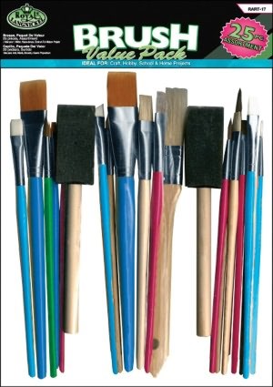 **Brush Value Pack Of 25 Assorted