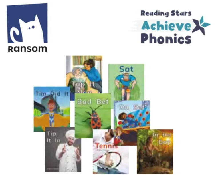 Reading Stars Achieve Phonics Phase 2 Pack - 12 Titles