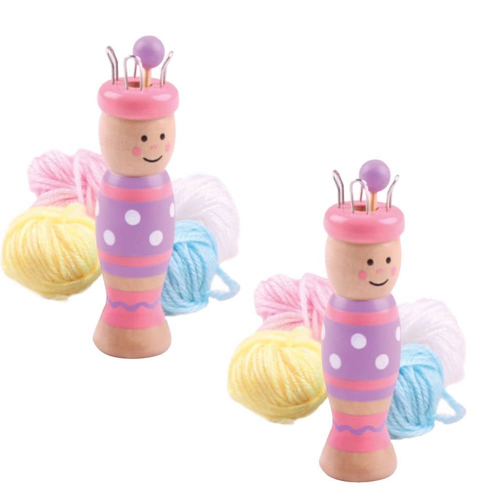 French Knitting Doll