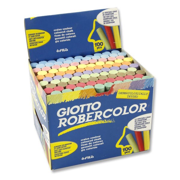 **Chalk - Coloured Box Of 100