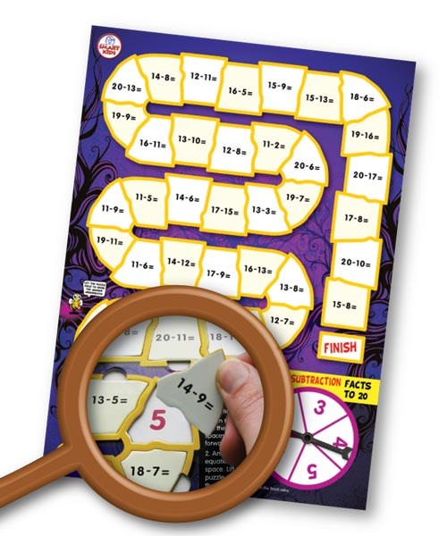 Subtraction Facts 10-20 Buzzle