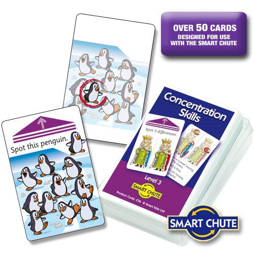 Concentration Skills Level 3 Chute Cards