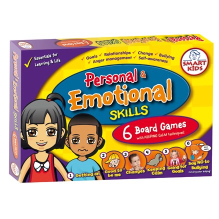 6 Personal, & Emotional Skills Board Games