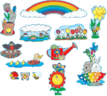 **Sunny Days Bulletin Board Set