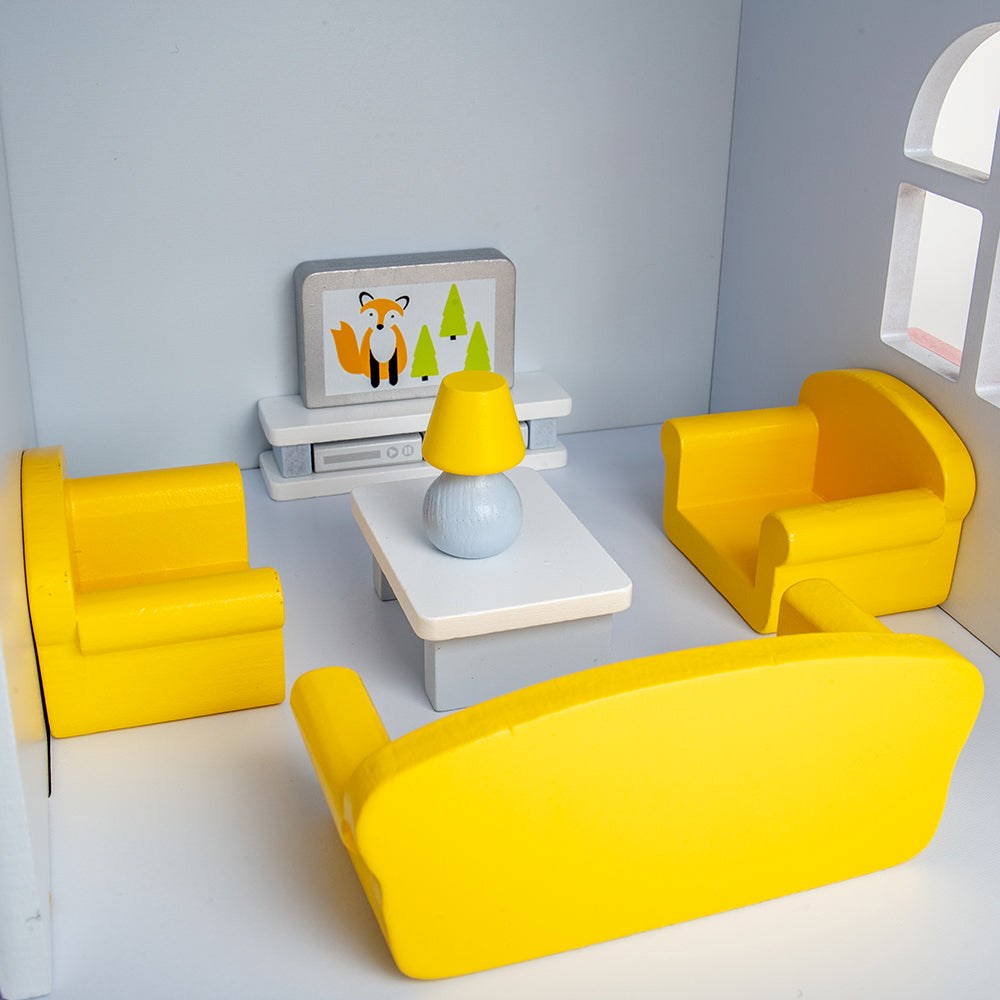 Tidlo Wooden Dolls House Bundle