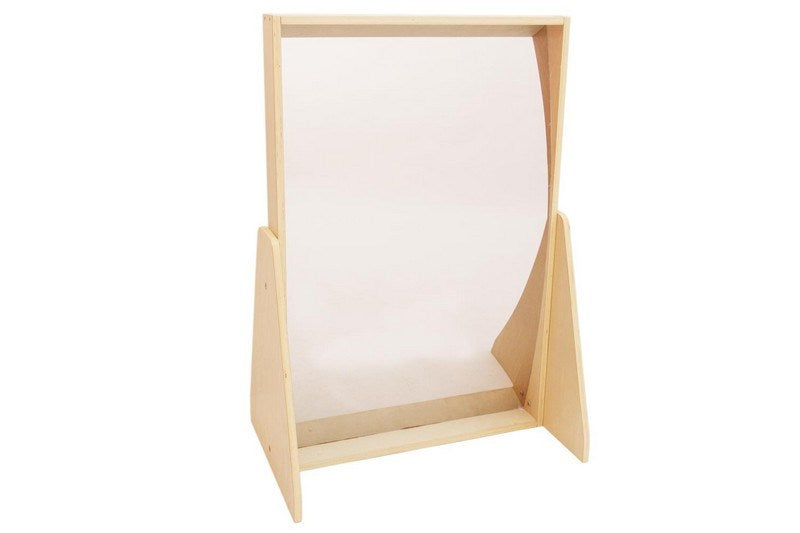 **Tikktokk SkoolEx S/Steel Mirror Box - Horizontal Bend 90x60