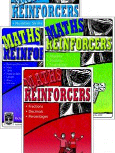 Maths Reinforcers - Set Of Books 1 -4