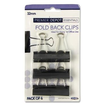 Concept 6 Binder Clips - 32mm