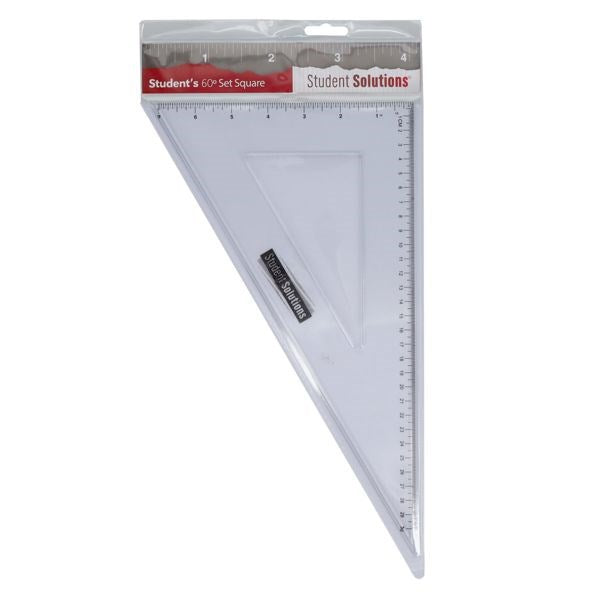 Student Solutions 37Cm 60* Set Square