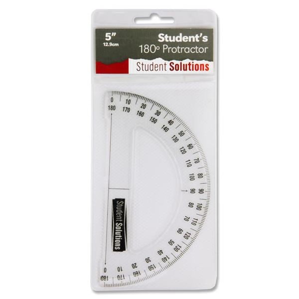 Student Solutions 12.9cm 180* Protractor