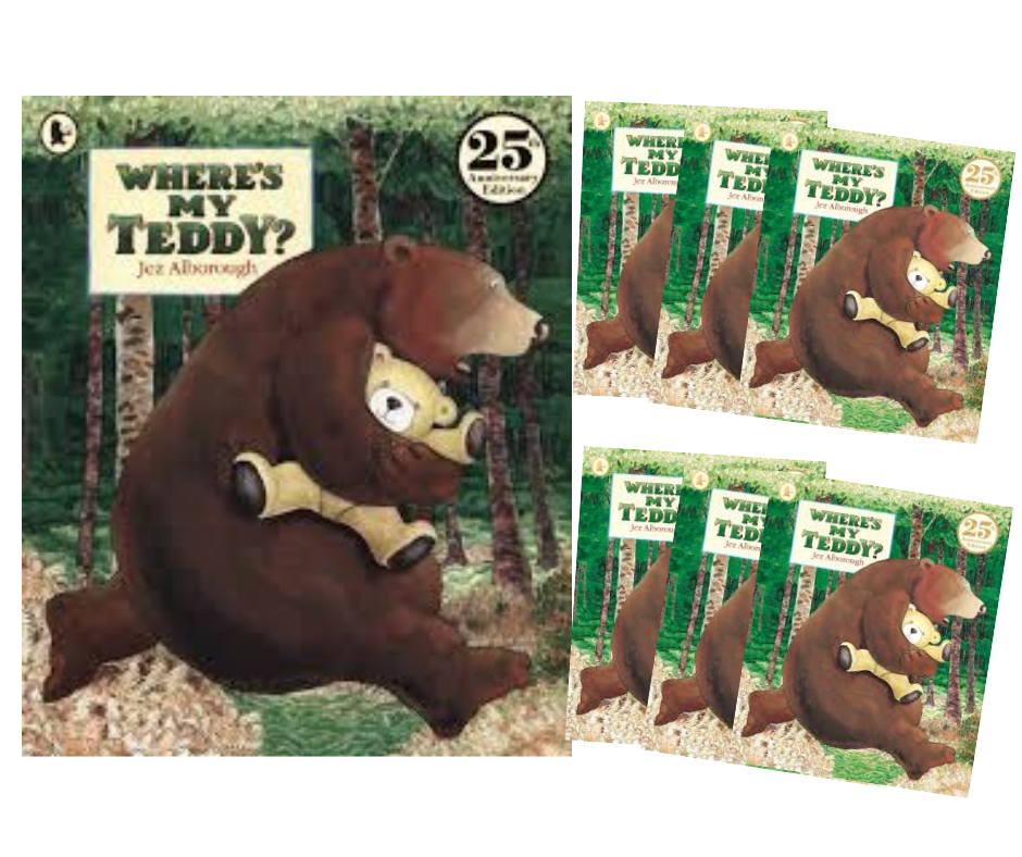 No Back In Stock Datewhere's My Teddy Big Book Bundle