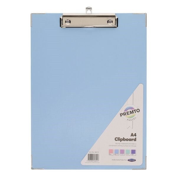 A4 Pastel Pp Clipboard - ABC School Supplies