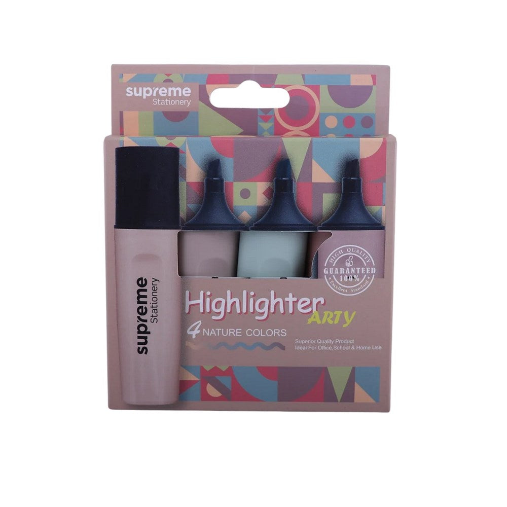 Supreme Highlighters – 4 Pack Natural Colours