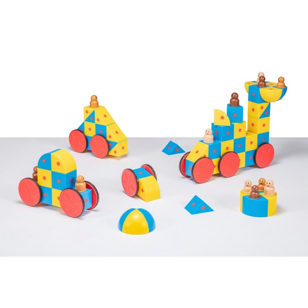 3D Magnetic Blocks Super Class Set