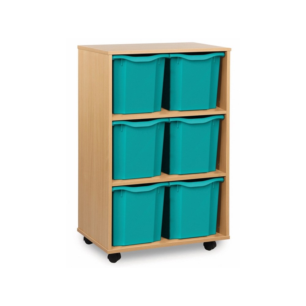 6 Jumbo Tray Storage Unit