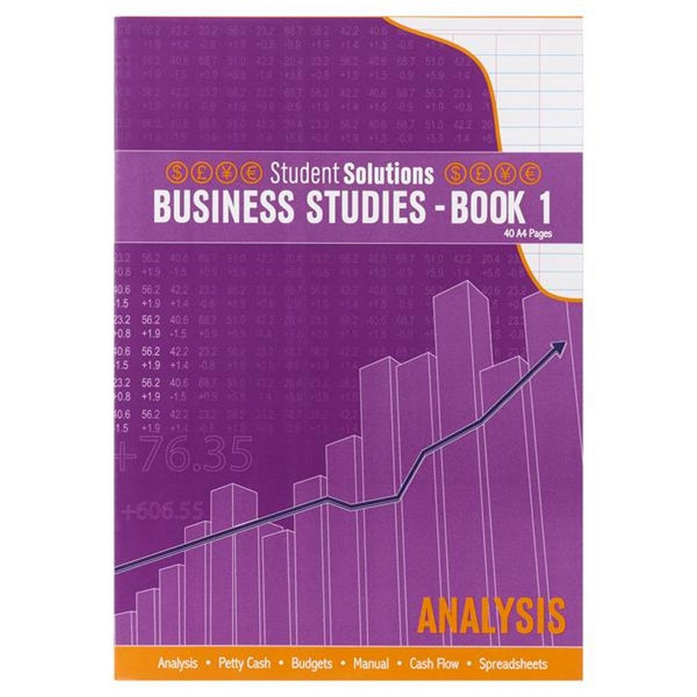 Student Solutions A4 40Pg Business Studies - Book 1