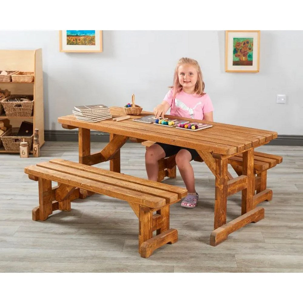 Cosy Beefy Table & Benches Set