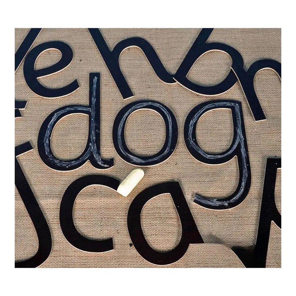 Cosy Blackboard Letters Set Of 26
