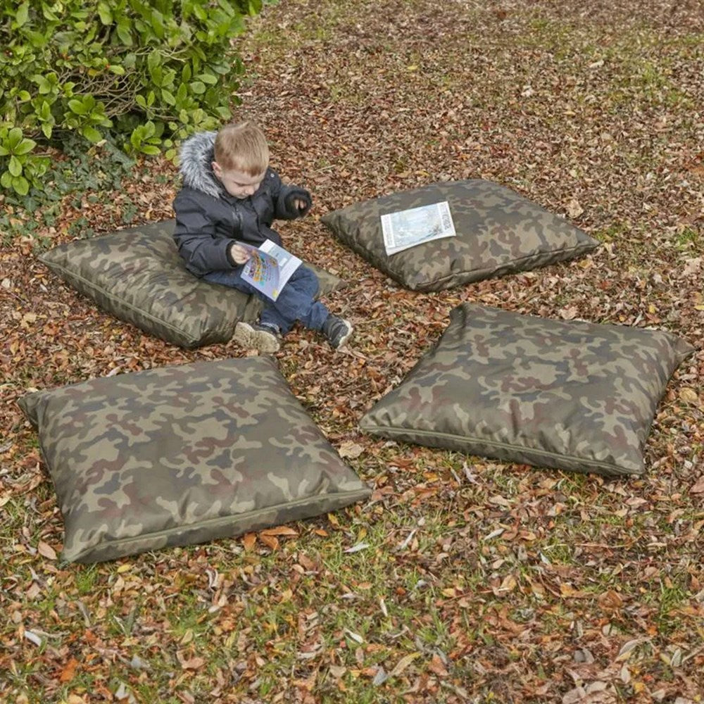 Cosy Large Camo Cushions Set Of 4