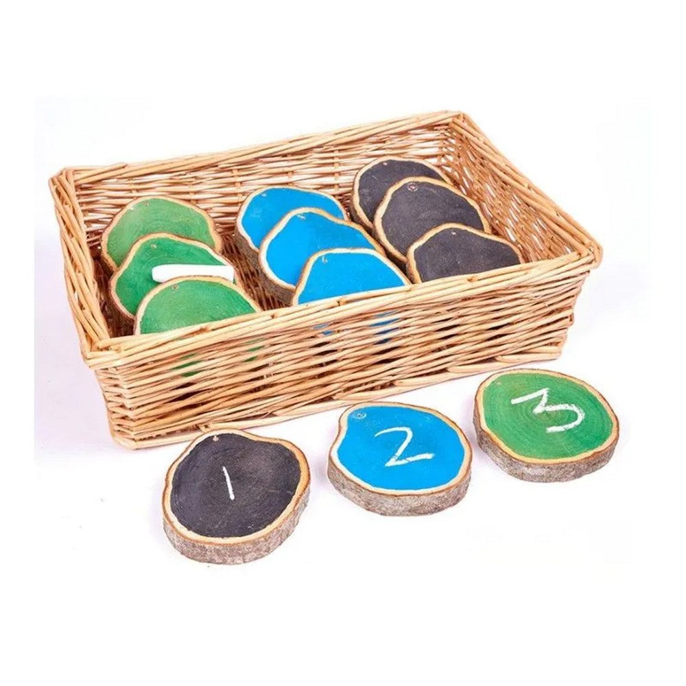 Cosy Chalk Discs Set Of 12