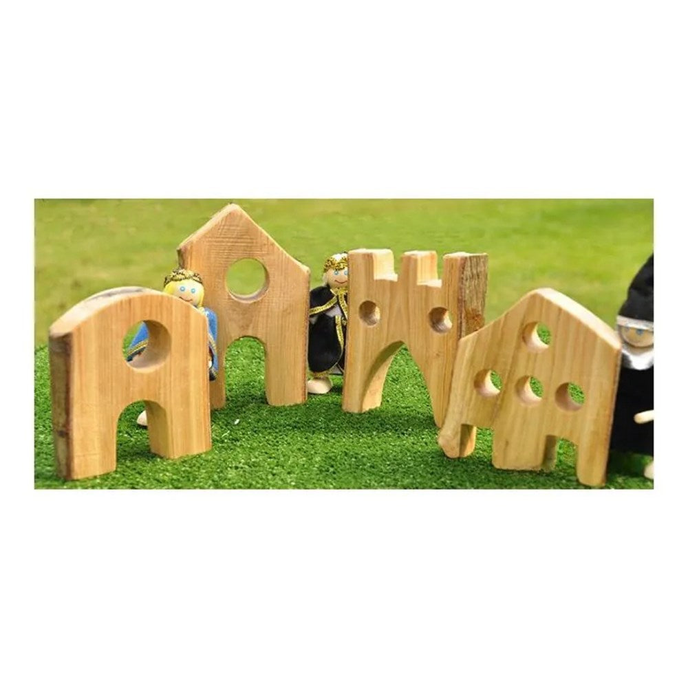 Cosy Chunky Houses Set Of 4