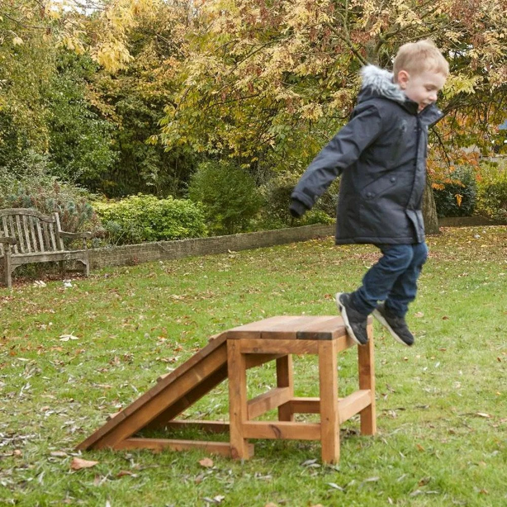 Cosy Jumping Off Slope