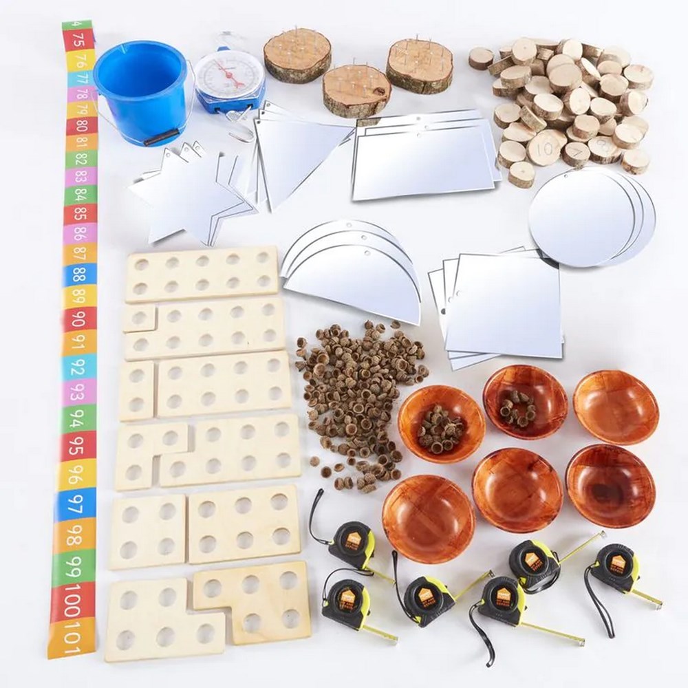 Cosy Maths Shed Starter Kit 60+ Piece Set