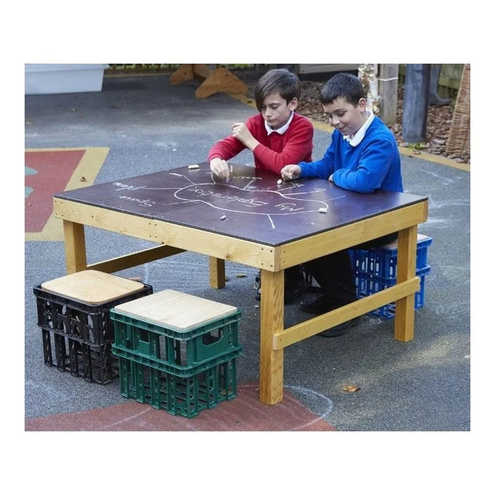 Cosy Nesting Crate Chalk Table