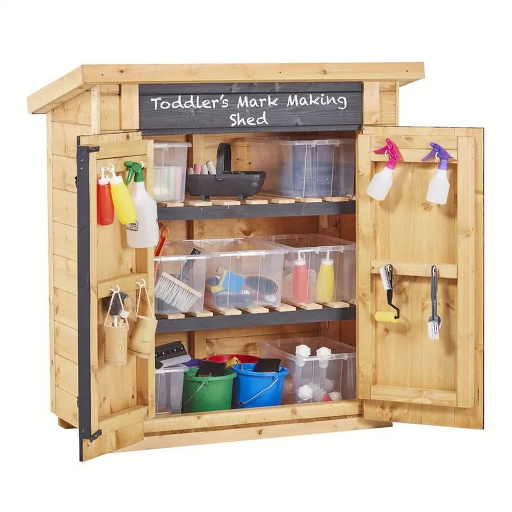 Cosy Compact Curriculum Sheds Set Of 4