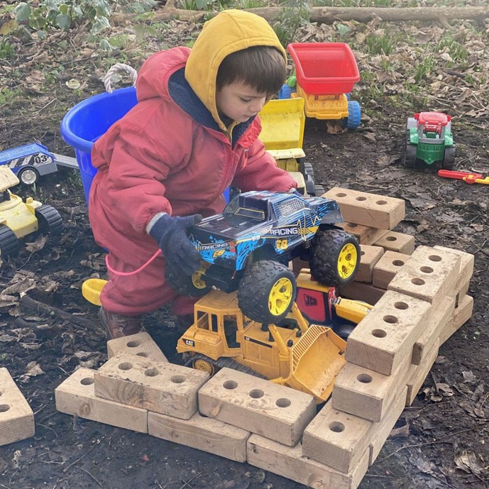 Cosy Lewis's Lightweight Softwood Bricks Pack Of 30