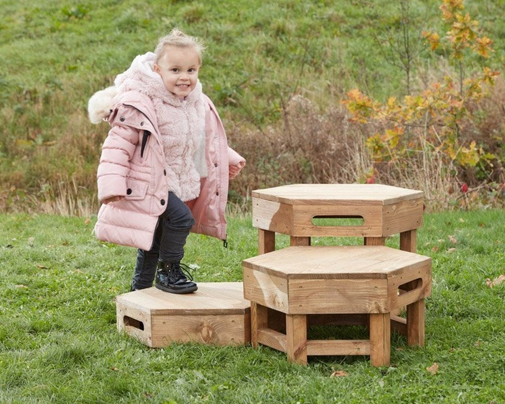 Cosy Step Hexes Set Of 3