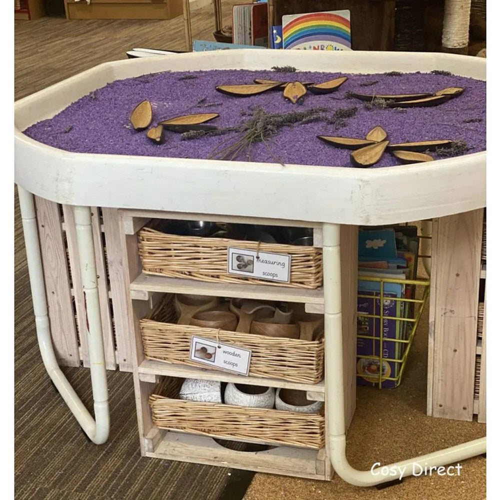 Tuff Play Tray Wooden Shelves - Set of 4