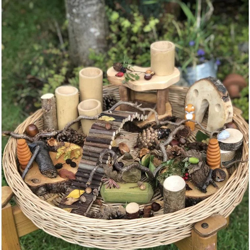 Cosy Heuristic Wicker Tray