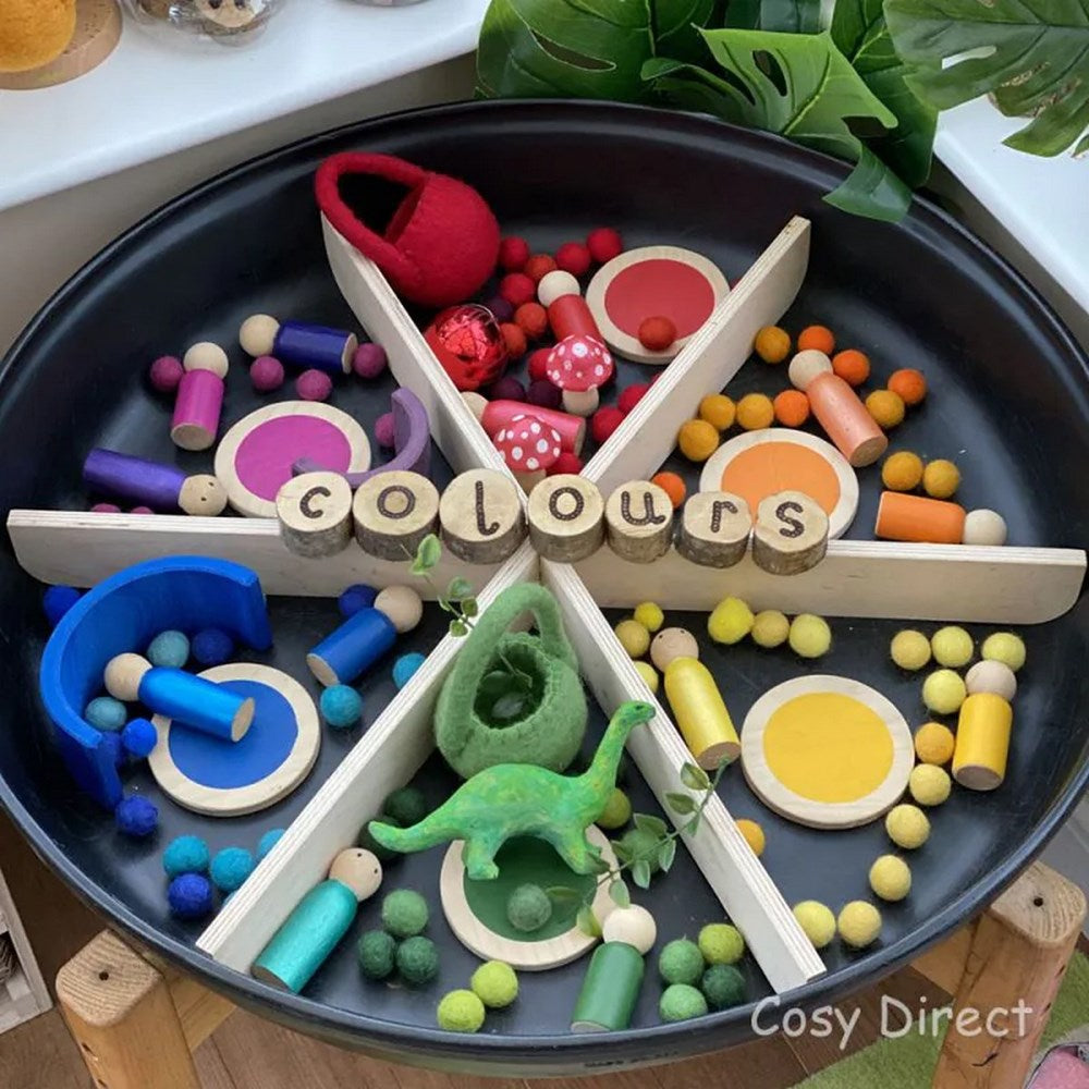 Cosy Deep Spot Tray Wooden Divider Insert