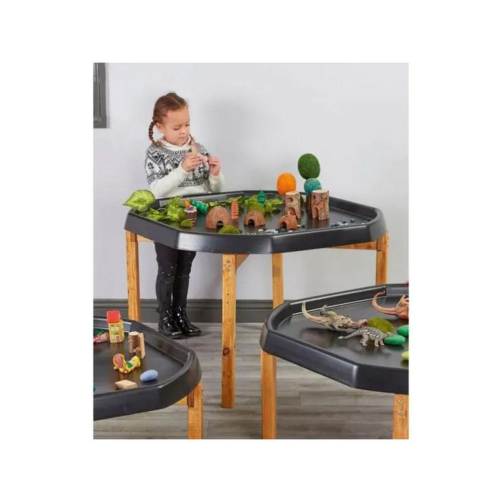Cosy Indoor Wooden Tuff Play Tray Stand Small