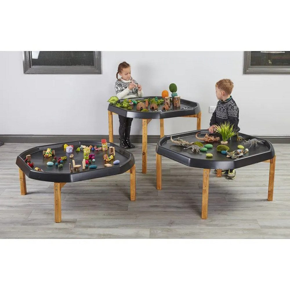 Cosy Indoor Wooden Tuff Play Tray Stand Tall