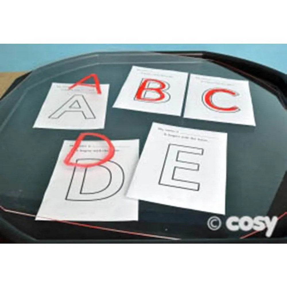 Cosy Tuff Tray Insert - Clear Writable Perspex