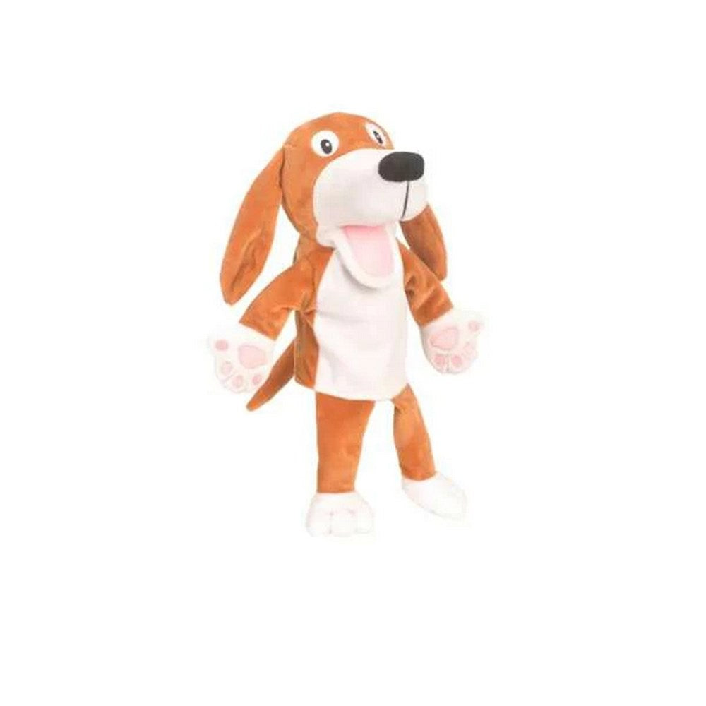 Dog Hand Puppet with Moving Mouth