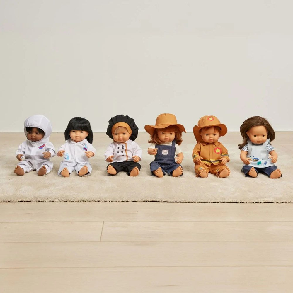 Professional Clothing Sets for 38cm Dolls - Set of 6