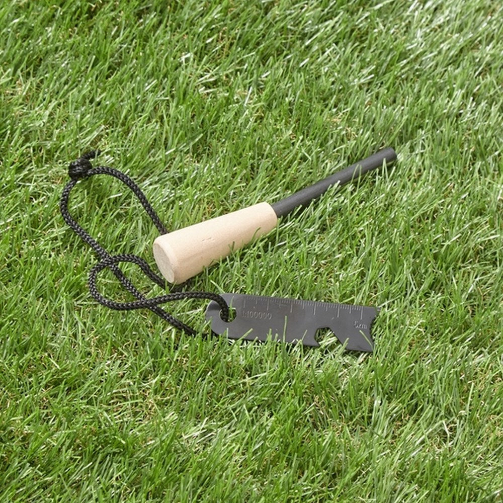Fire Steel with Wooden Handle
