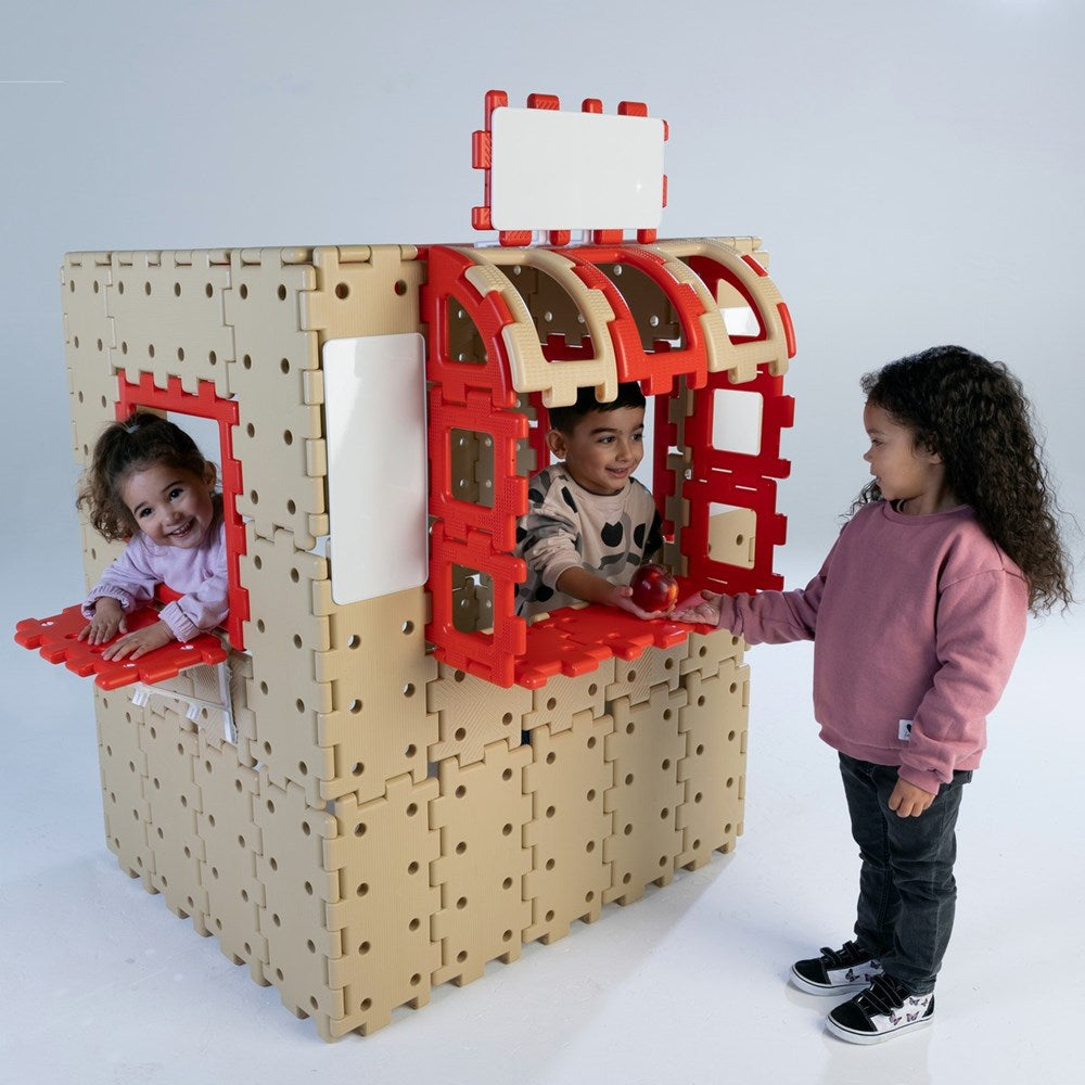Giant Polydron Build-A-Shop