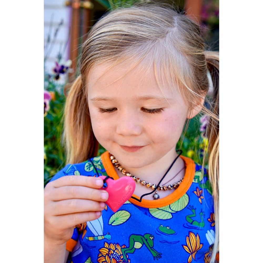 Heart Pendant - Purple Grape