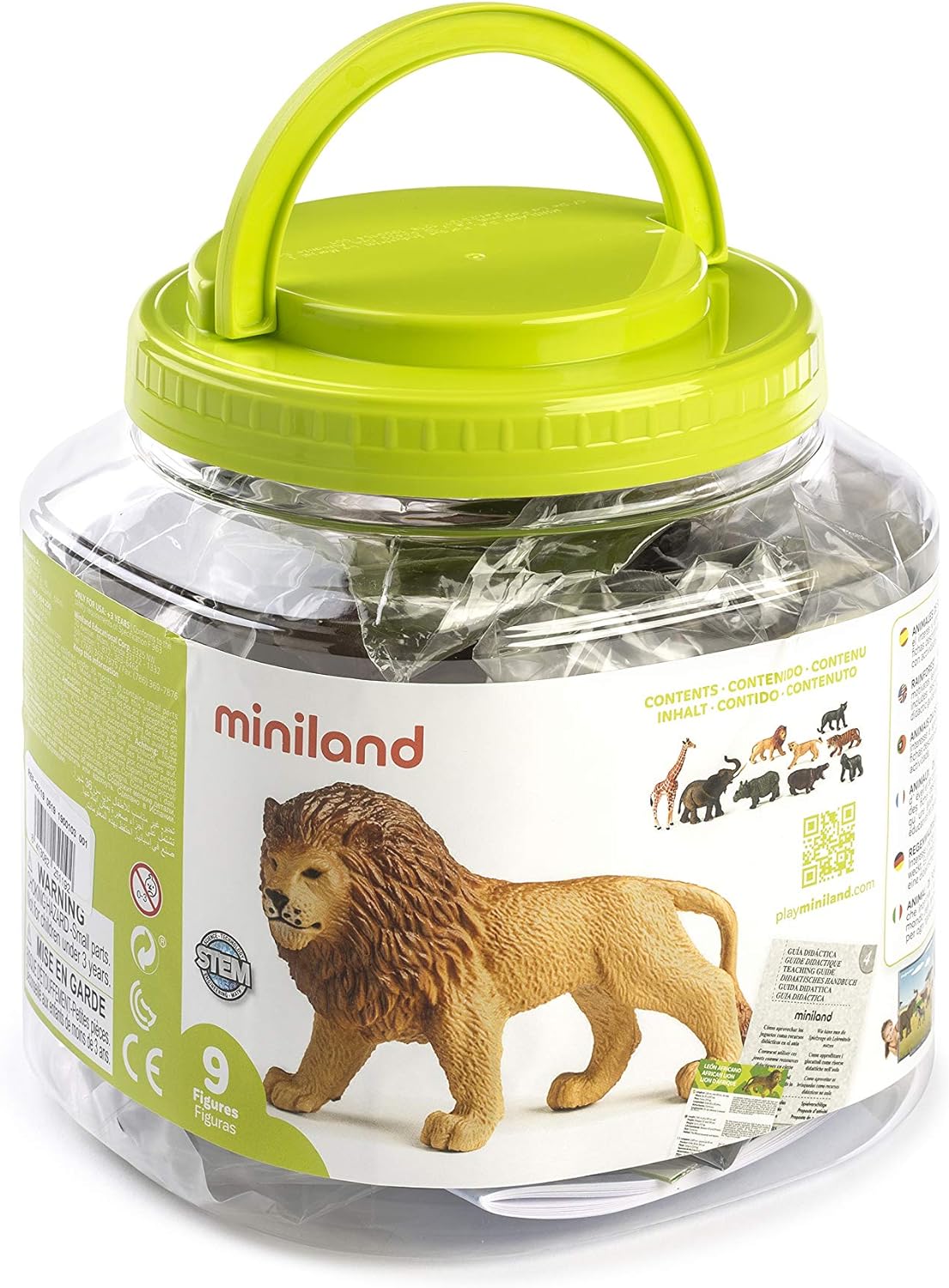 Jungle Animals (9 Figures)