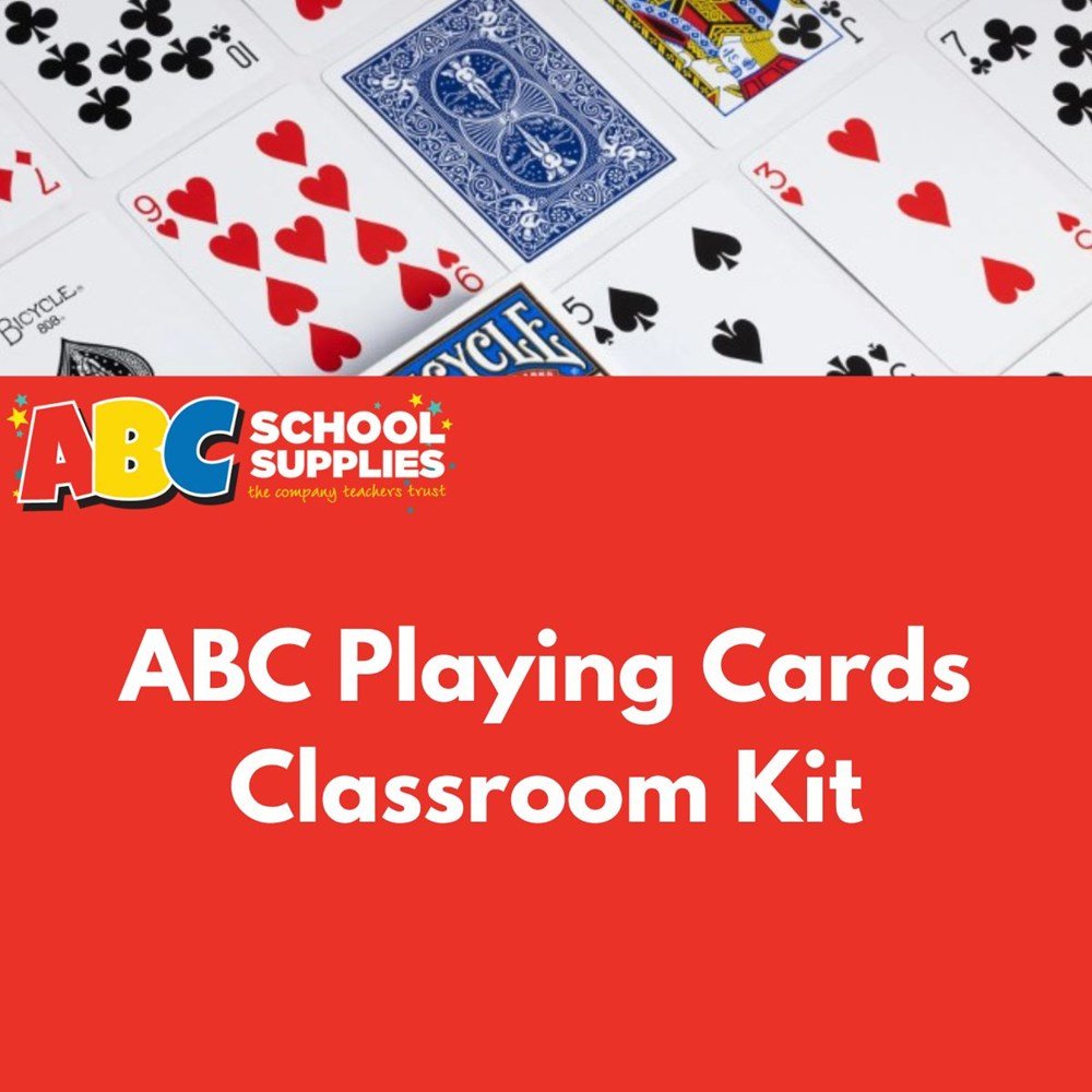 ABC Playing Cards Classroom Kit - ABC School Supplies