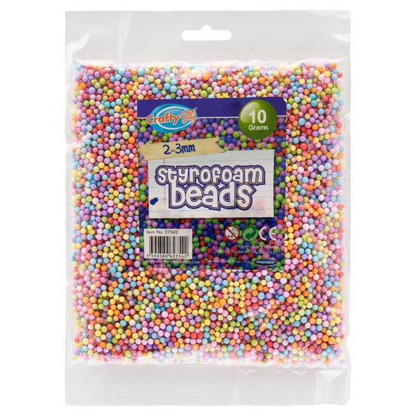 Mini Rainbow Styrofoam Balls