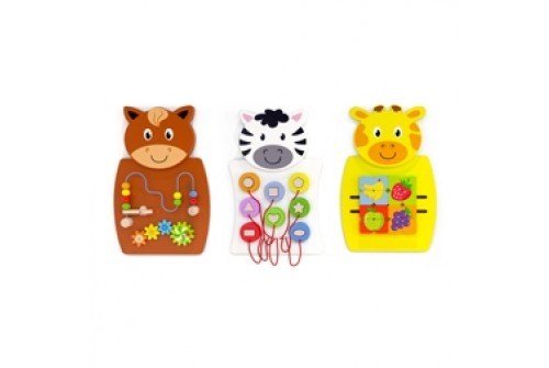 Activity Wall Panels Set of 3 - ABC School Supplies