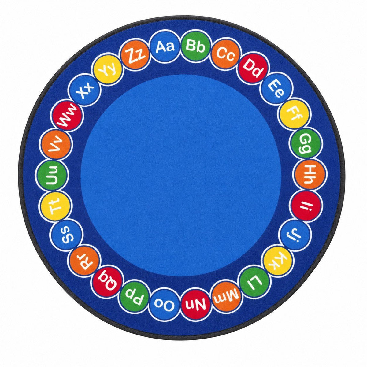 Alphabet Circular Carpet 2 Metre - ABC School Supplies