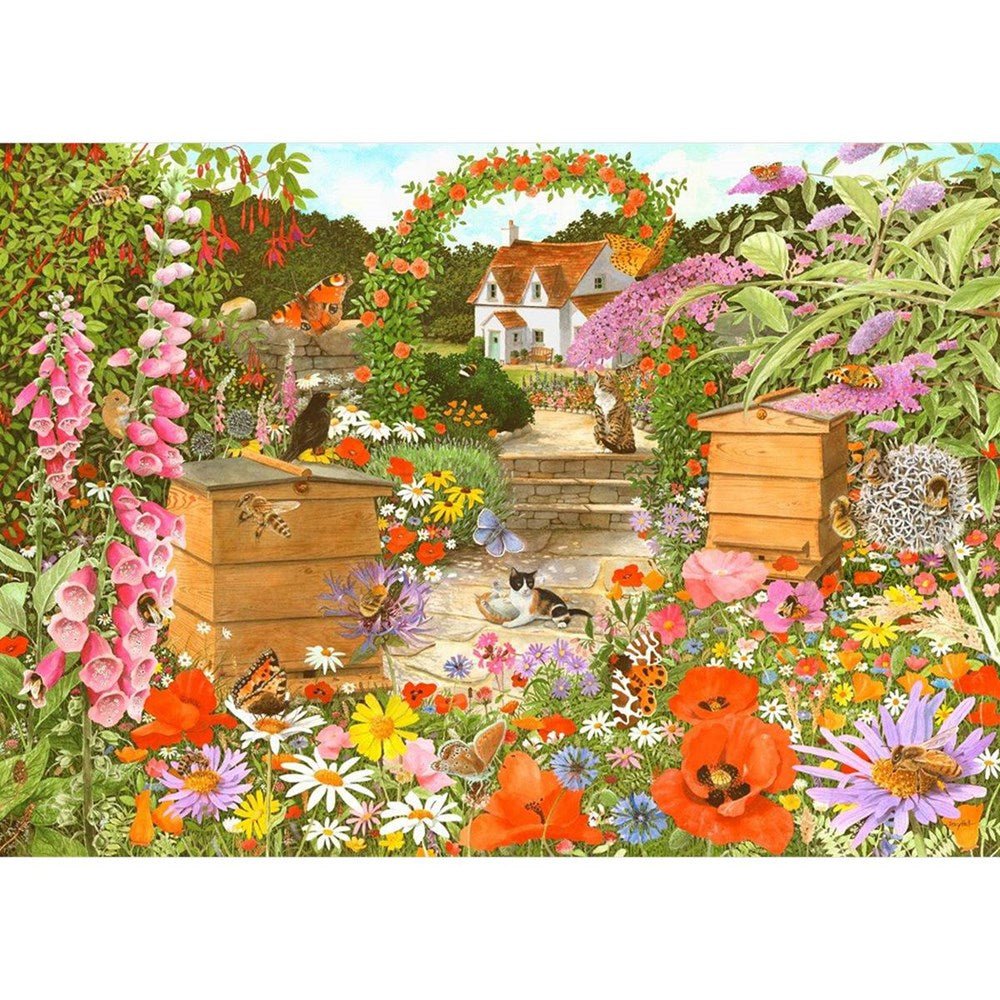Bee Happy - 1000 Piece Jigsaw Puzzle - ABC School Supplies