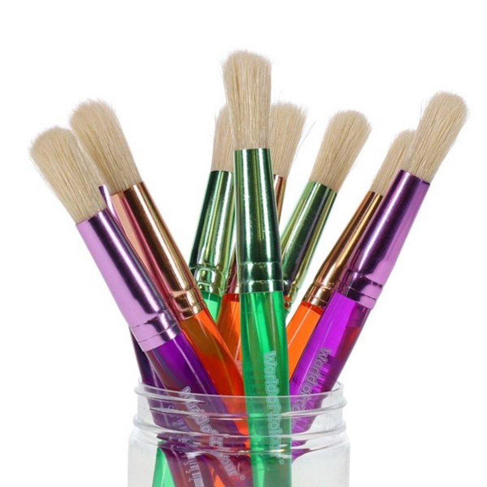 Big Grippers Paint Brush - Round Head Value Tub of 30 - ABC School Supplies