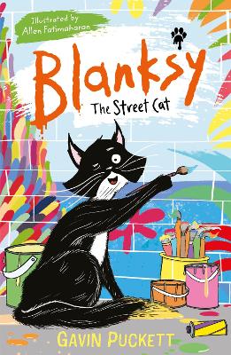 Blanksy the Street Cat - ABC School Supplies